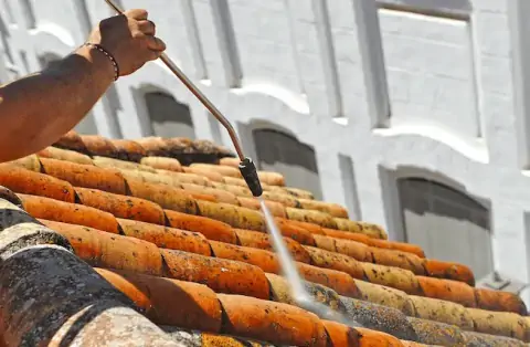 Nettoyage de toitures - Géovreisset